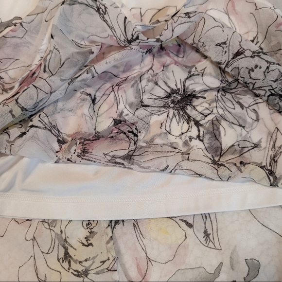 NWT💕WHBM Floral Print Blouson MIDI Dress | Sz S - Picture 8 of 13